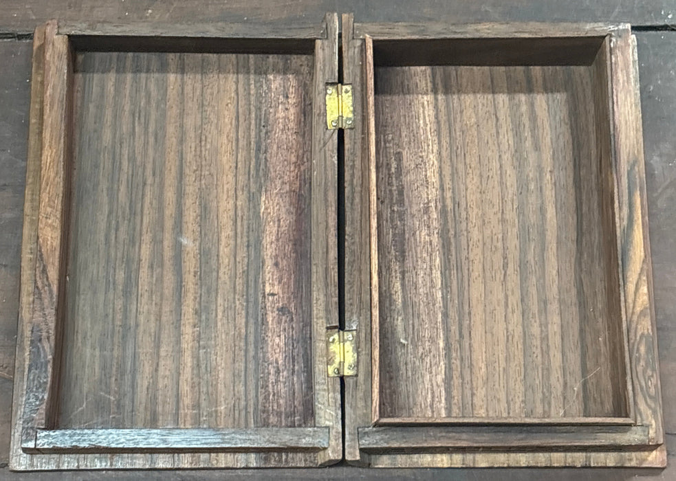 PEACOCK CARVED INDIAN BOX