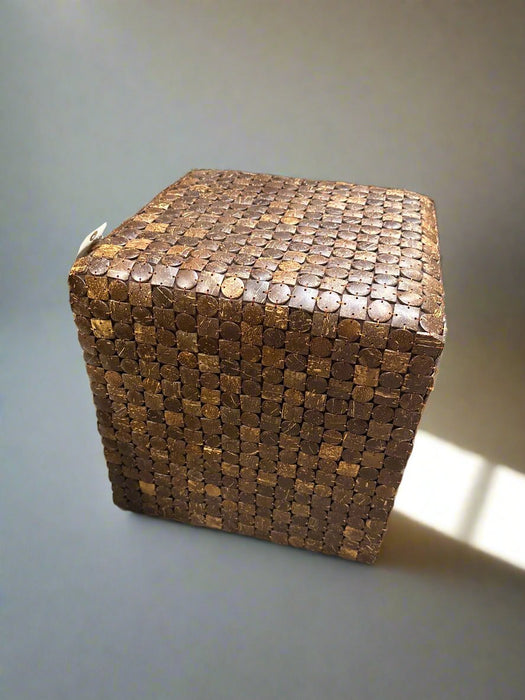 MOSAIC TILES CUBE FORM OTTOMAN