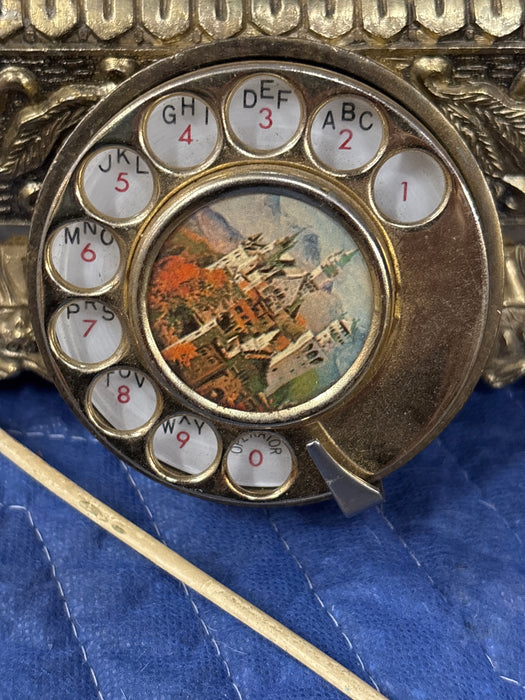VINTAGE BRASS PHONE