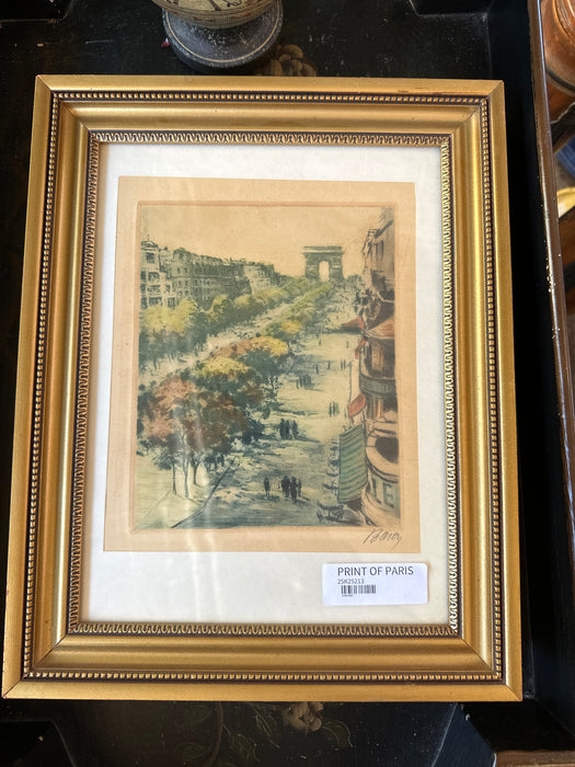 PRINT OF PARIS
