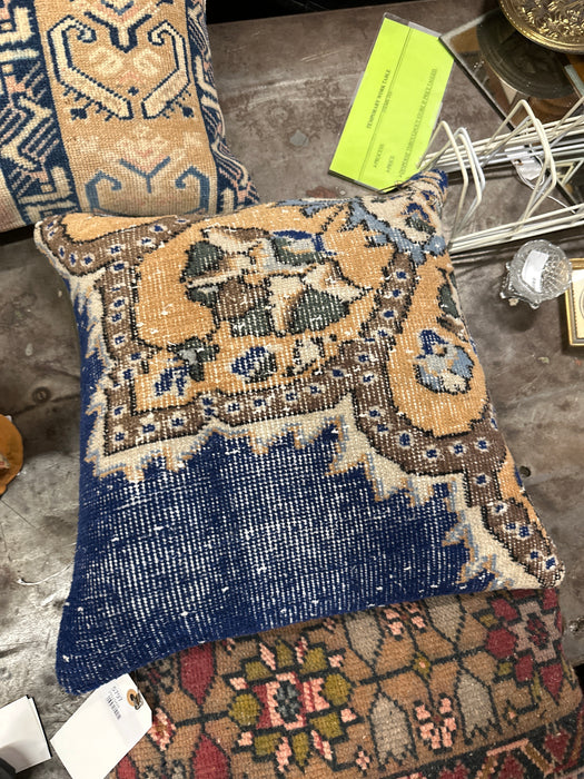 TAPESTRY BLUE PILLOW
