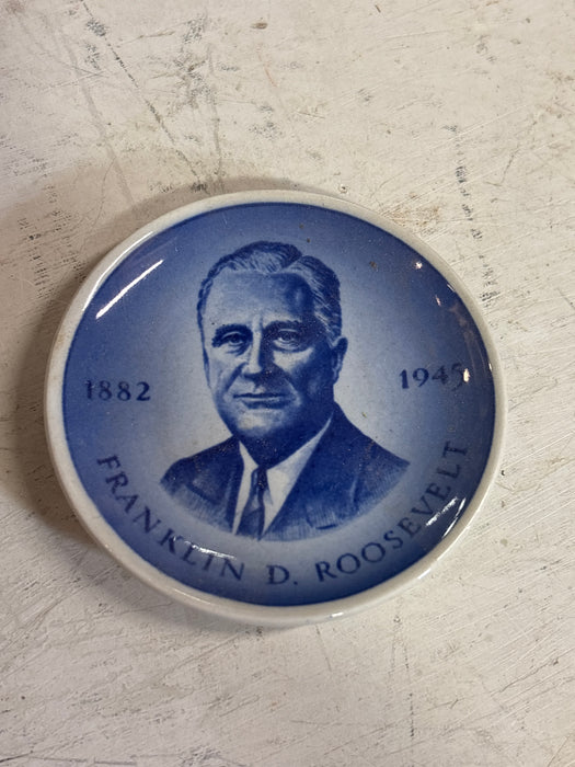 ROYAL COPENHAGEN FRANKLIN D. ROOSEVELT BUTTER PAT