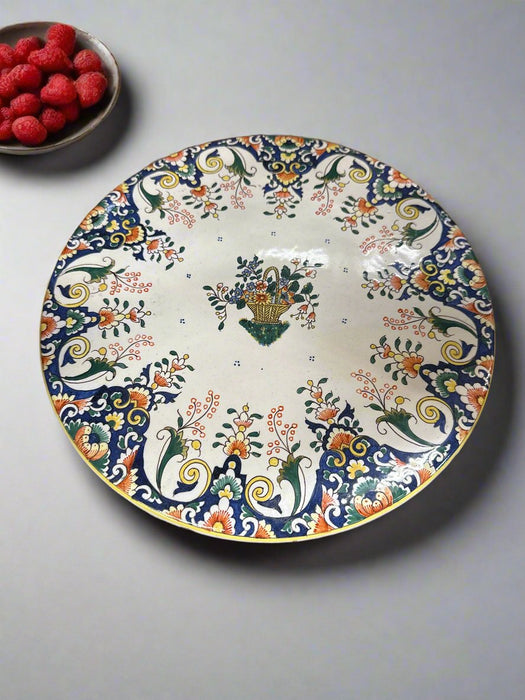FAIENCE SERVING PLATTER