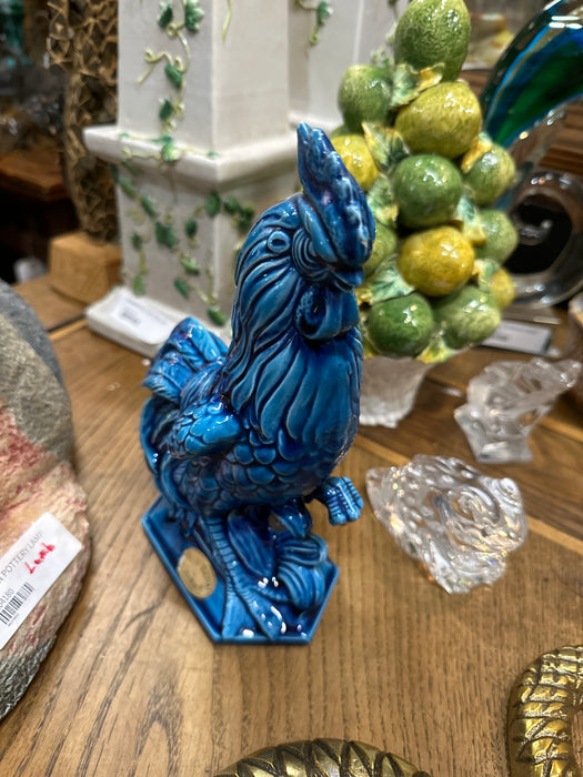 VINTAGE BLUE ROOSTER