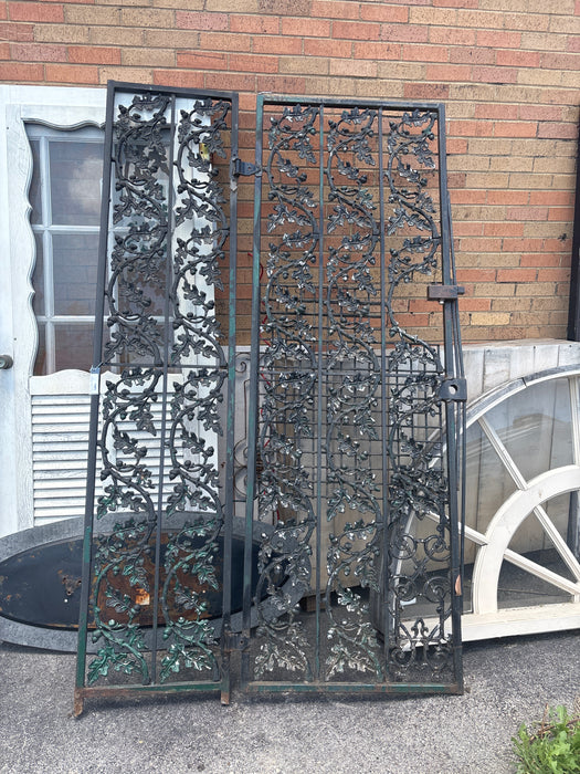 IRON GATE WITH SIDE PIECE