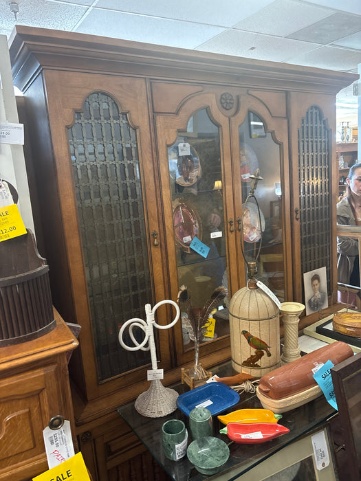 TALL DISPLAY CABINET
