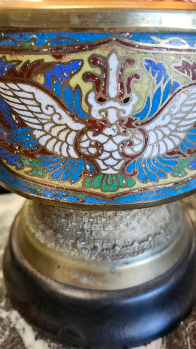 CLOISSONE LAMP WITH PLEATED SHADE