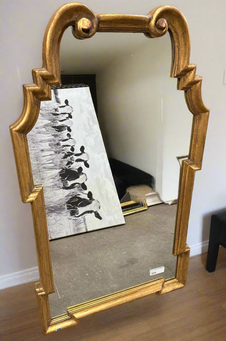 GILT SHAPED MIRROR