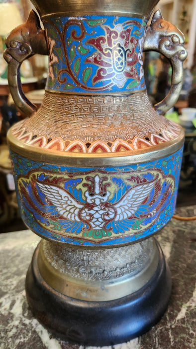 CLOISSONE LAMP WITH PLEATED SHADE