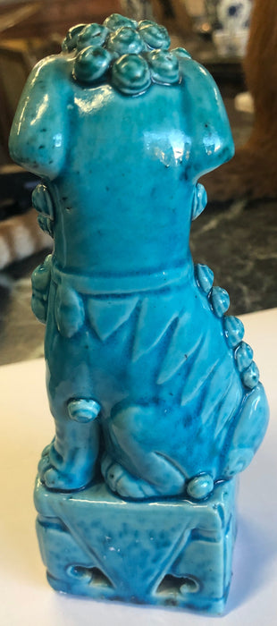 SMALL TURQUOISE FOO DOG