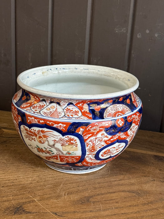 EARLY JAPANESE IMARI JARDINERE
