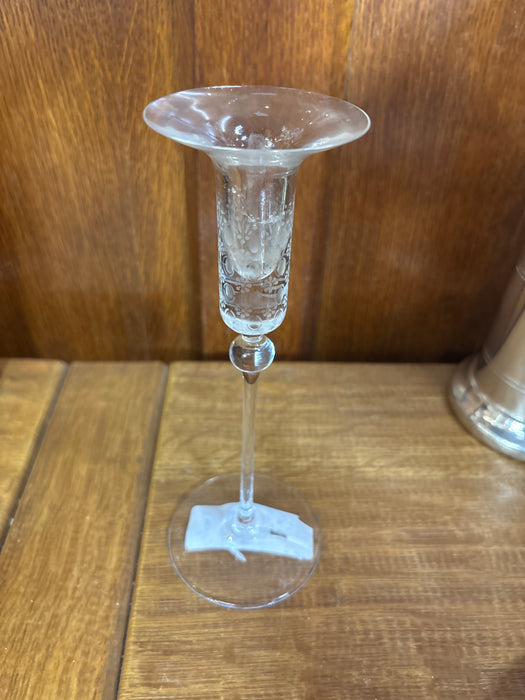 SINGLE TALL STEMMED CANDLE HOLDER
