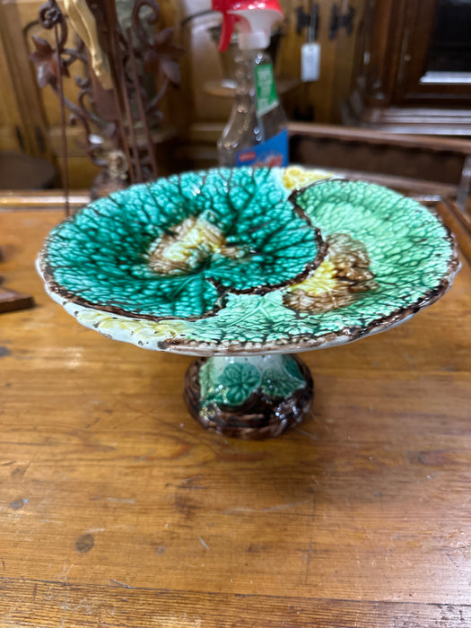 MAJOLICA LEAFY COMPOTE