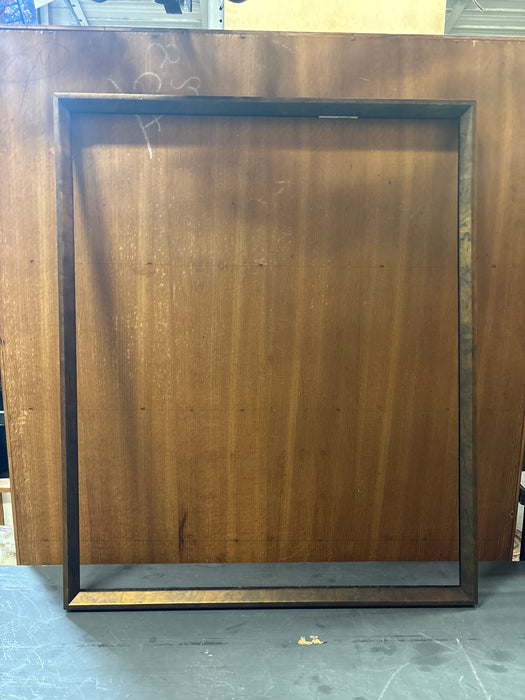 LARGE BROWN AND GOLD FRAME