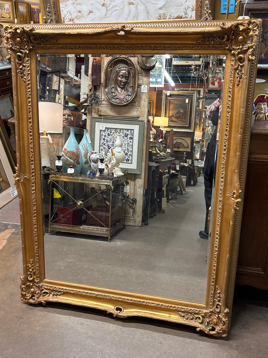 LARGE GOLD MIRROR - NOT OLD