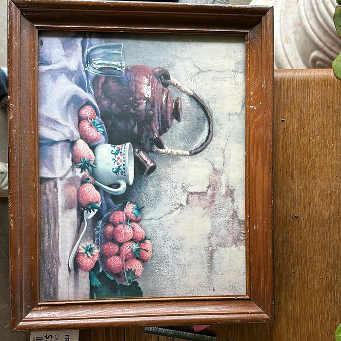 FRAMED STILL LIFE PRINT