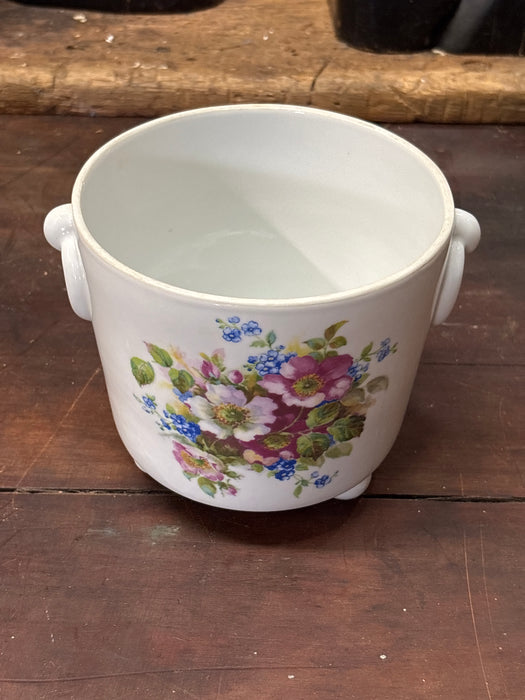 FLORAL PORCELAIN JARDINERE