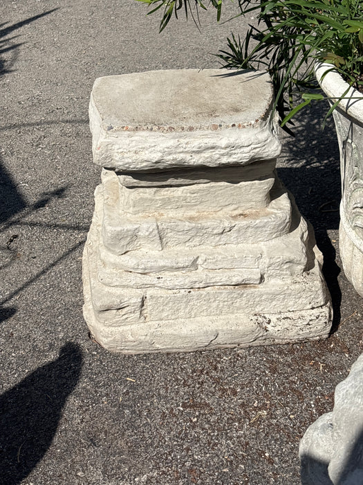 SMALL CONCRETE PEDESTAL