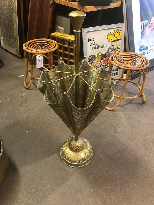 BRIGHT BRASS UMBRELLA STAND