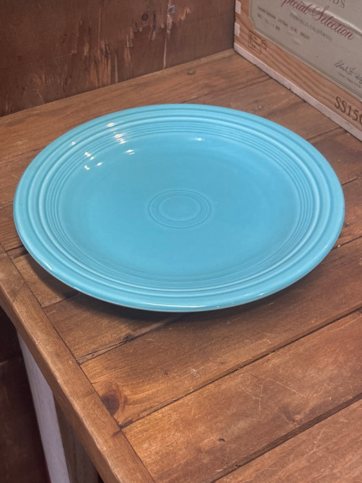 BLUE FIESTA WARE PLATE