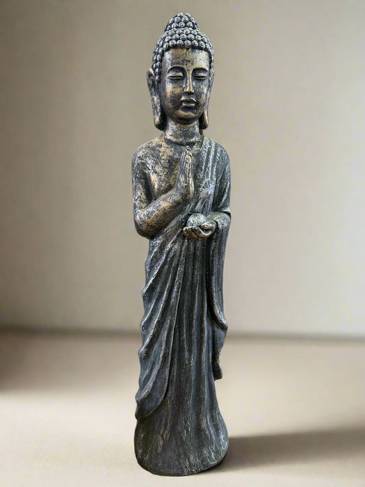 LARGE RESIN BUDDHA STATUE