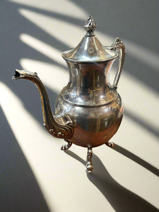 SILVER PLATE TEA POT