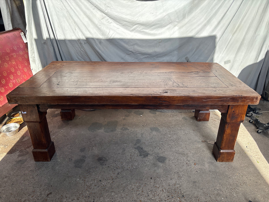 MASSIVE TEAK TABLE