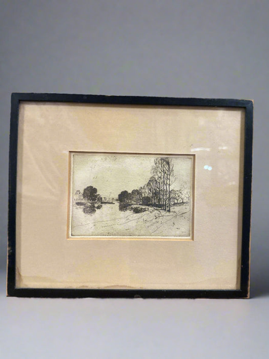 FRAMED LANDSCAPE PRINT