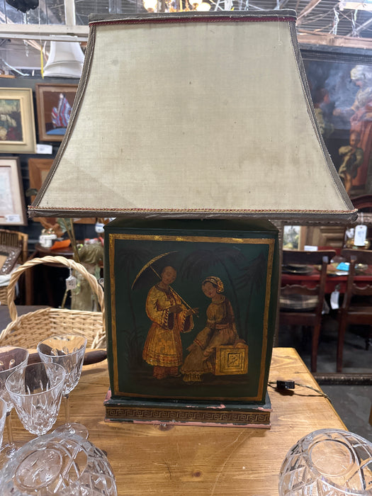 ASIAN TEA TIN LAMP