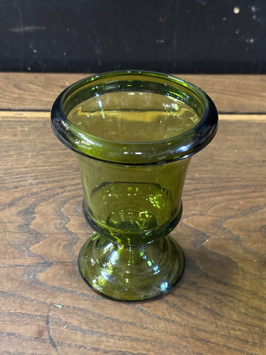 VINTAGE GREEN VASE