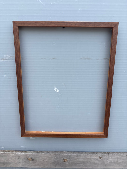 SMALL THIN SIMPLE WALNUT FRAME