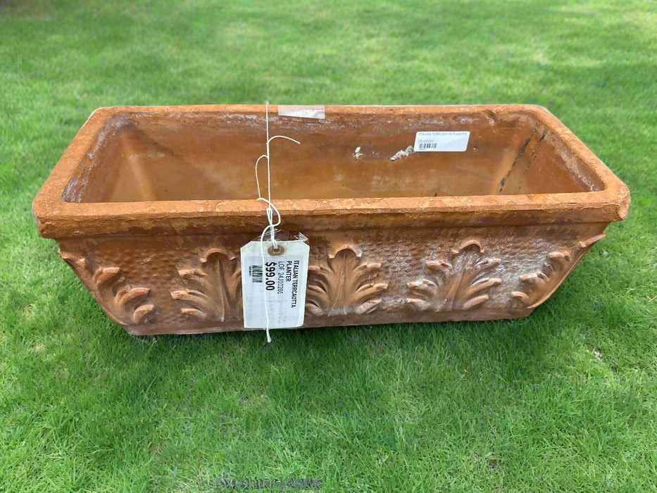 ITALIAN TERRCAOTTA PLANTER