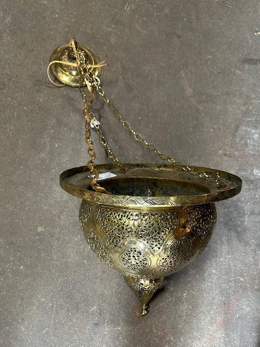 MOROCCAN BRASS HANGING LIGHT