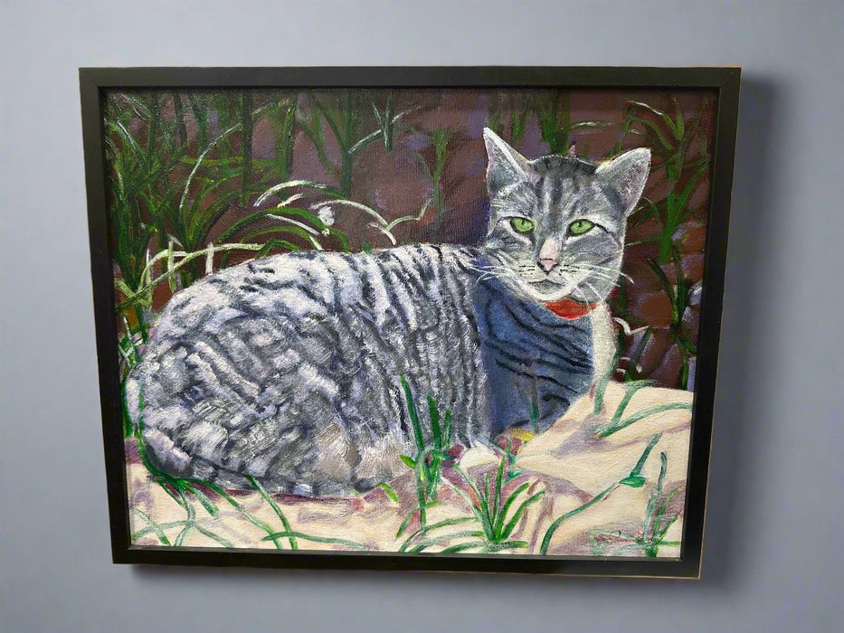 CAT PORTRAIT BY JAN LACKEY