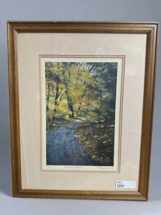 THE ROAD HOME BY TERRY MIHLRAD LITHO SIGNED ARTIST PROOF