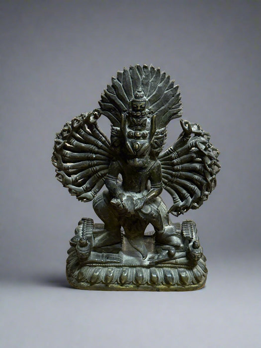 BRONZE HINDU FIGURE