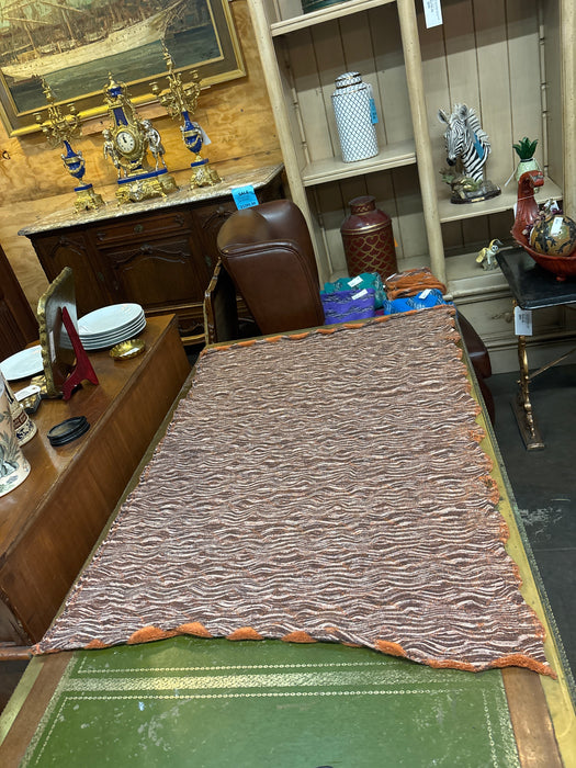LONG ORANGE EARLY 1980S ITALIAN MISSONI FABRIC FROM NEIMAN MARCUS