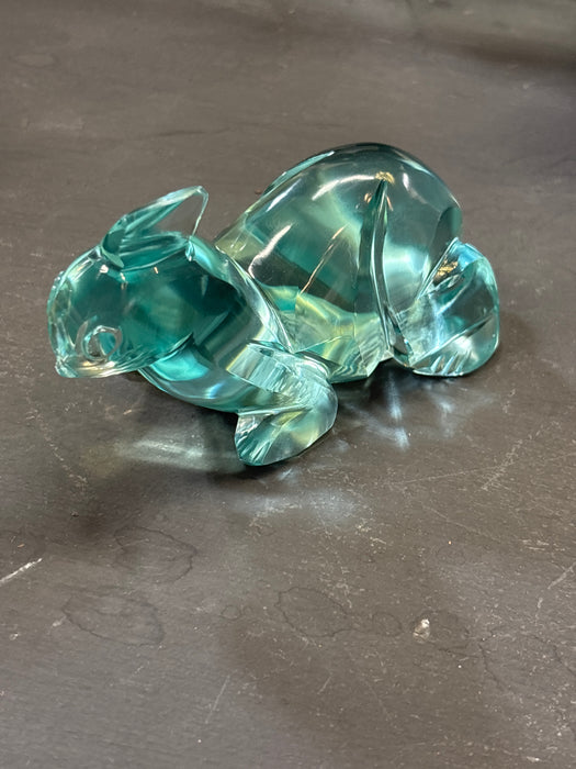 CRYSTAL AQUAMARINE ANIMAL FIGURE