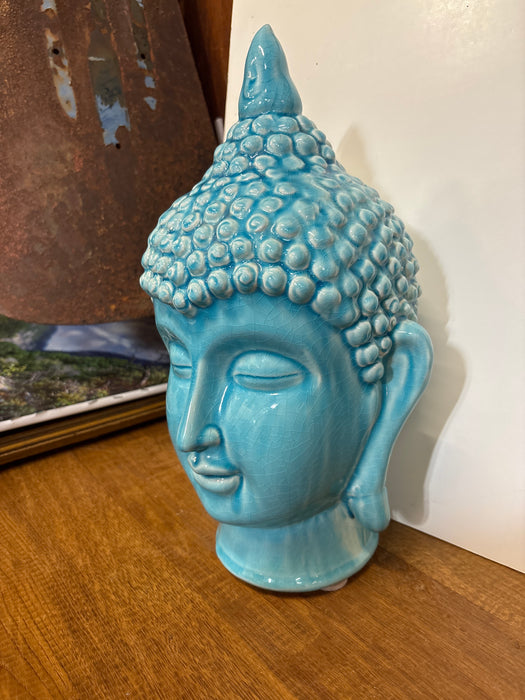 BLUE BUDDHA HEAD
