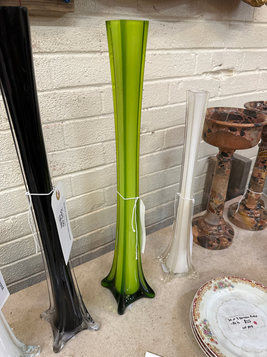 SLENDER CASED GLASS VASE