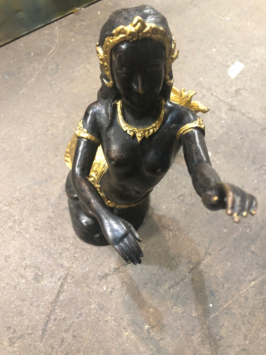 BRONZE BLACK AND GOLD MERMAID