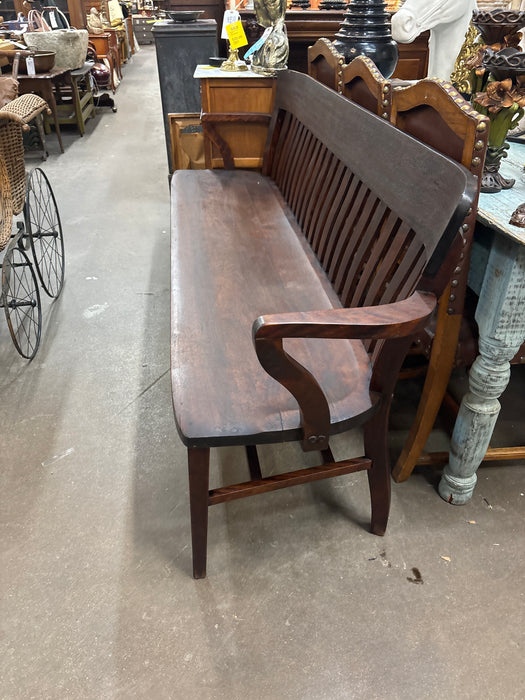 AMERICAN MAHOGANY JURY BENCH