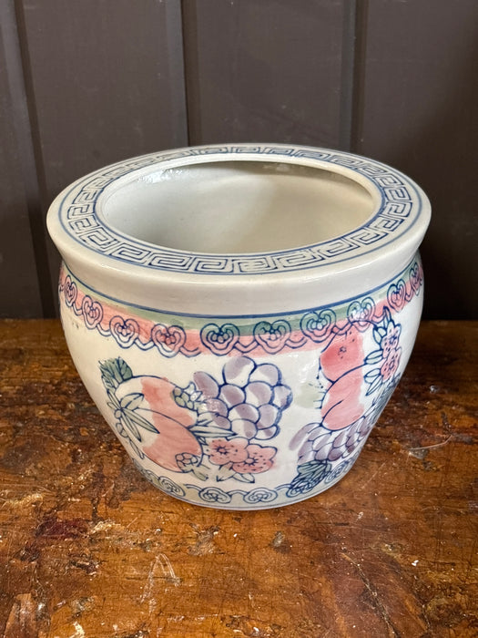 SMALL GREEN, PINK AND PURPLE FRUIT PLANTER