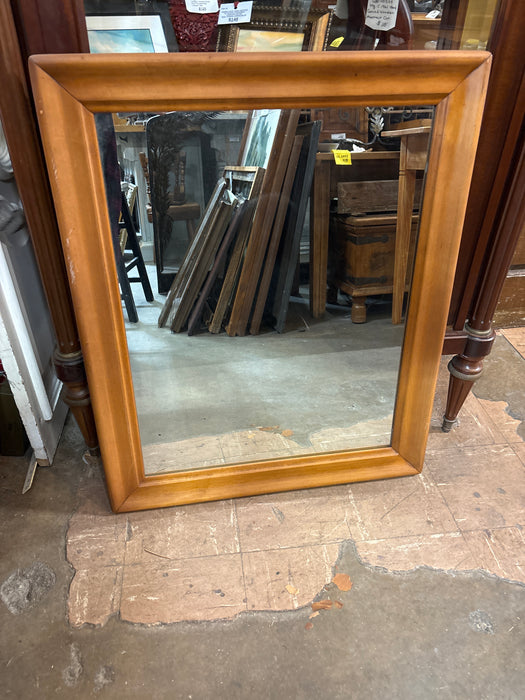 MEDIUM WOOD FRAMED MIRROR