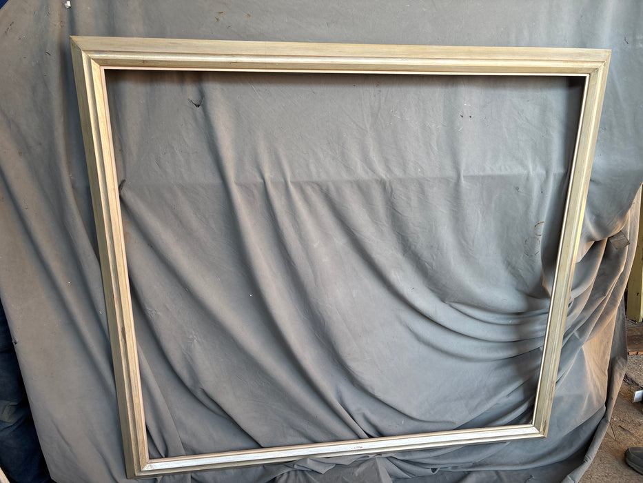 LARGE LIGHT TAUPE FLARED FRAME