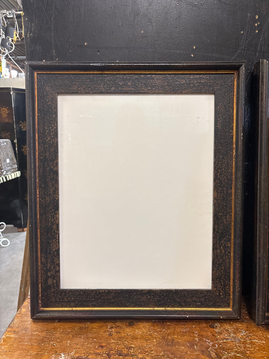 VINTAGE DARK BROWN WITH MODELED GOLD FRAME
