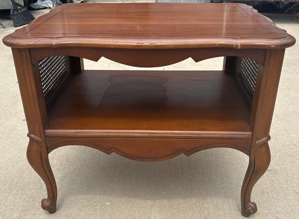 FRENCH PROVINCIAL MAGAZINE END TABLE