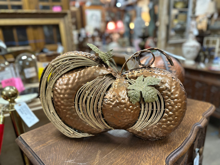 COPPER AND REED GOURD