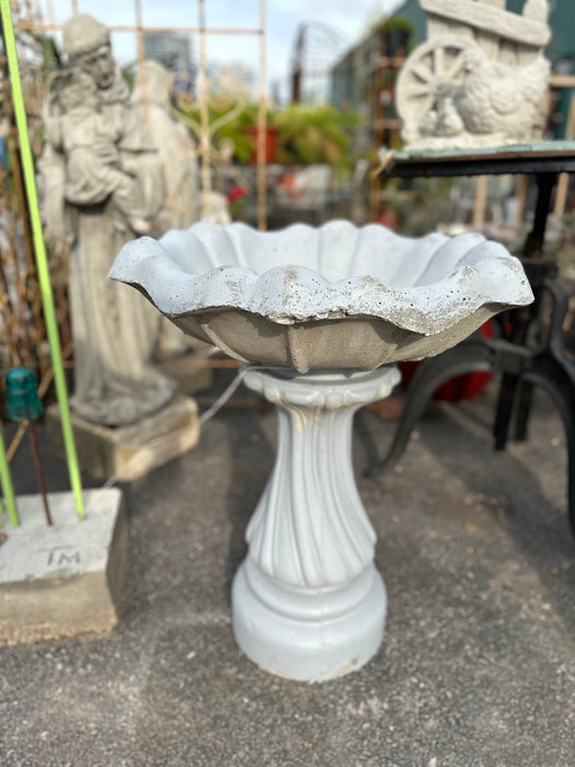 CONCRETE BIRD BATH