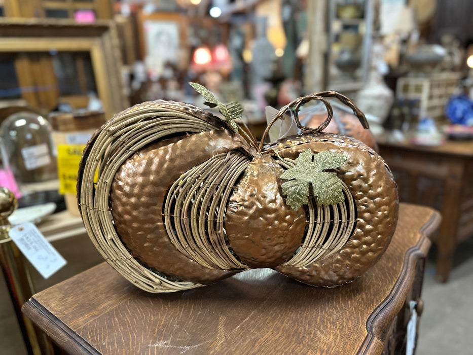 COPPER AND REED GOURD